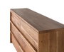 GINER Y COLOMER Aparador de seis cajones en madera de acacia natural